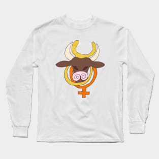 Taurus, The Bull Long Sleeve T-Shirt